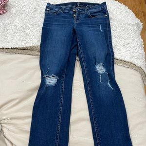 7 for all mankind skinny jeans